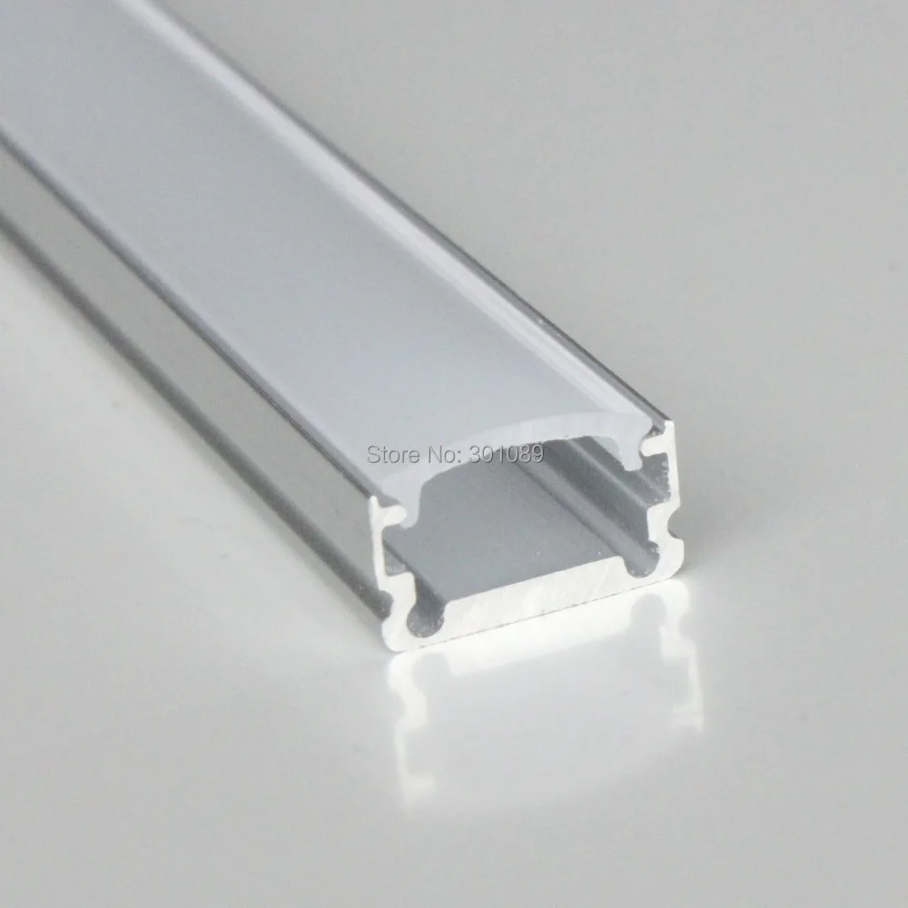 

30m(30pcs) a lot, 1m per piece, slim aluminum extrusion profiles for leds strips with milky diffuse cover or clear cover