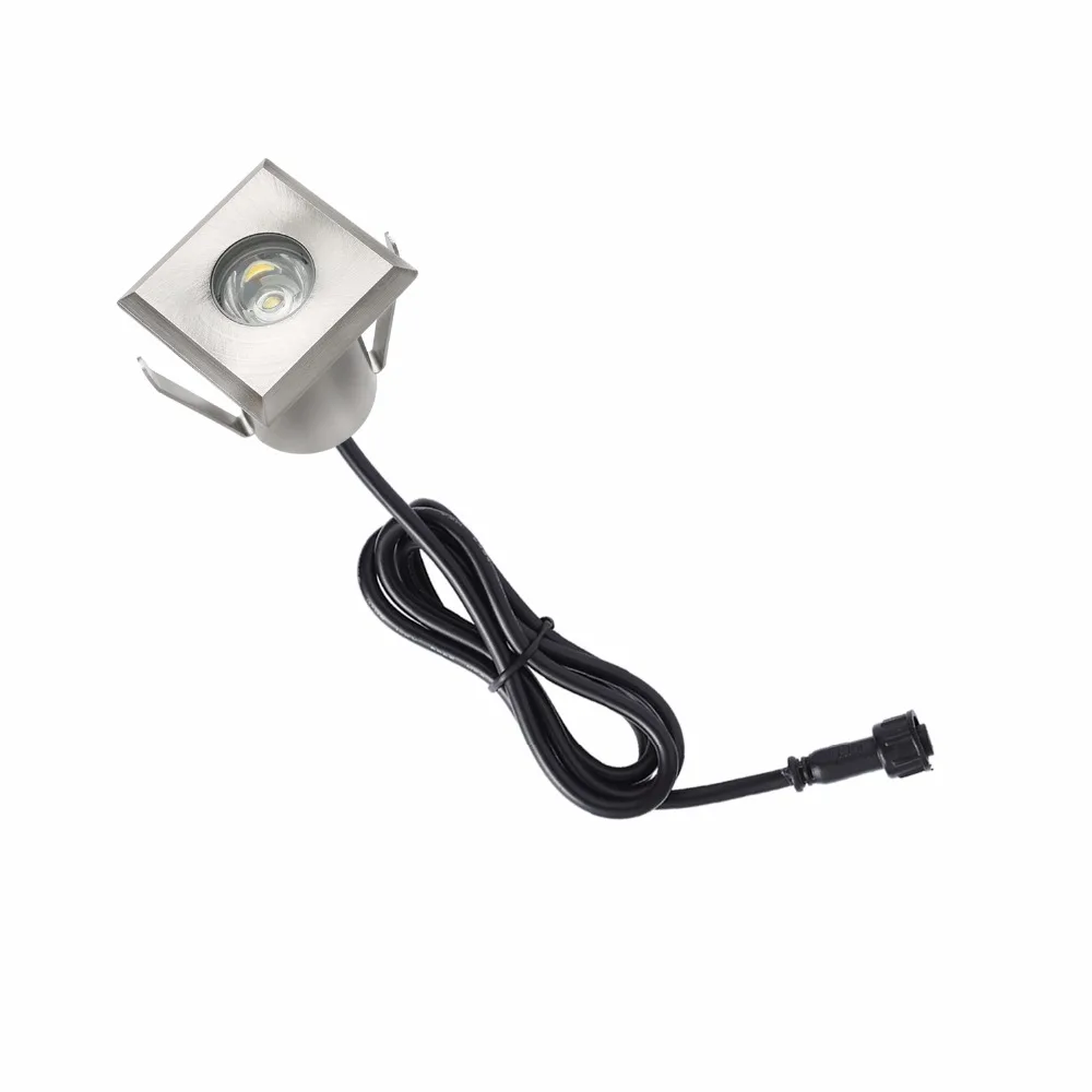 

*DHL FREE* 20pcs/Set LED Grondspot Lighting Outdoor Garden Lamp DC12V IP67 Waterproof 1.5-3W Park Light Recessed in Floor