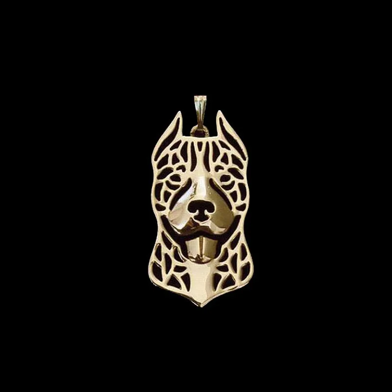 Fashion Women\'s Pitbull Dog Pendants Jewelry Alloy Dog Jewelry Pendants