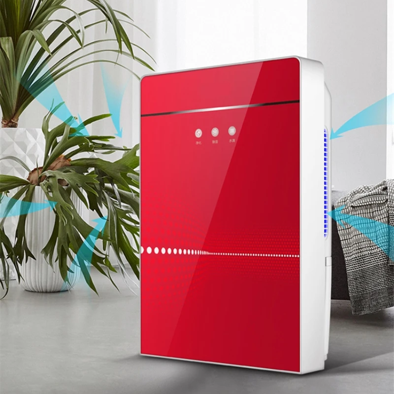 อัจฉริยะเครื่องลดความชื้นต่อเนื่องระบายน้ำแห้งเร็วเสื้อผ้า Purify Air เครื่อง Moisture ดูดซับที่บ้าน