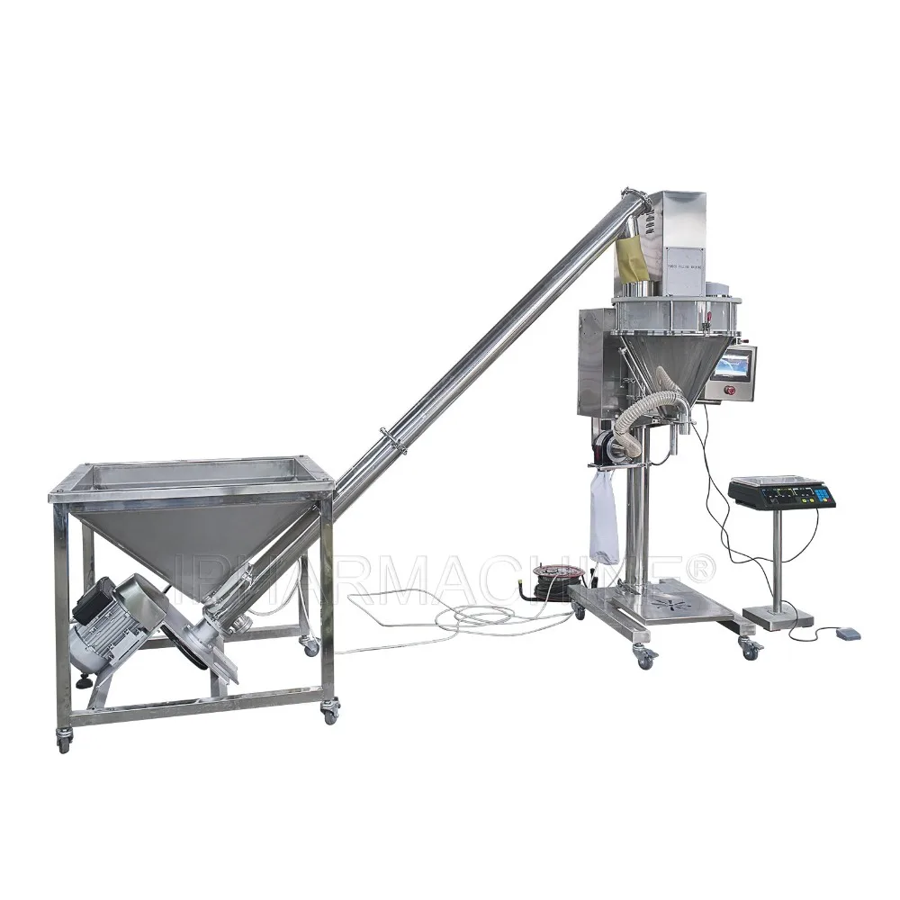 Powder Feeder Height All-Fill Sanitary Inclined Portable Screw Conveyor ~ HZSL-B