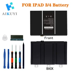 New tablet Battery for iPad 3/4 11560mAh A1403 A1416 A1430 A1433 A1459 A1460 A1389 replacement battery +Tools