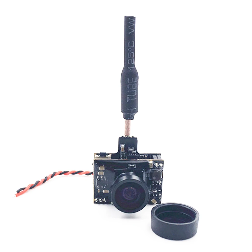 5.8G 40CH VTX 0/25mW/100mW/200mW Switchable 600TVL 1/3 Cmos FPV Micro AIO Camera for FPV Drone Like Tiny Whoop Blade Inductrix