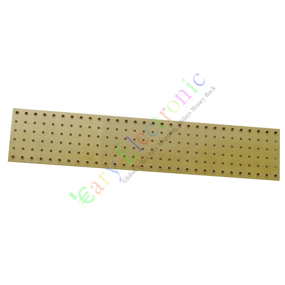 

Wholesale and retail 2pc copper plated Gold Fiberglass Turret Terminal Strip 60pin Lug Tag Board DIY free shipping