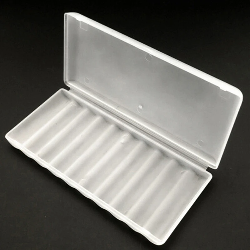 1pcs Portable Plastic Battery Case Cover Holder Storage Box For 10pcs AAA Batteries Storage case for 10pcs AAA battery