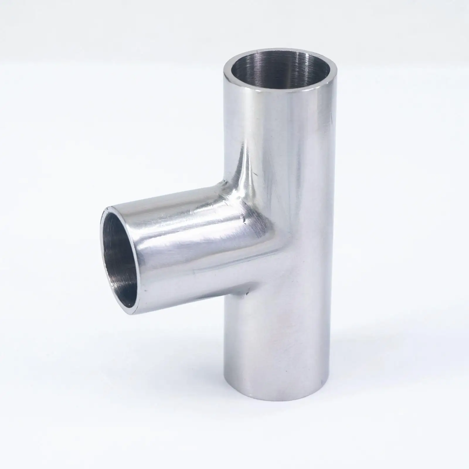 19Mm O/D 304 Rvs Sanitair Weld Tee Connector Pijp