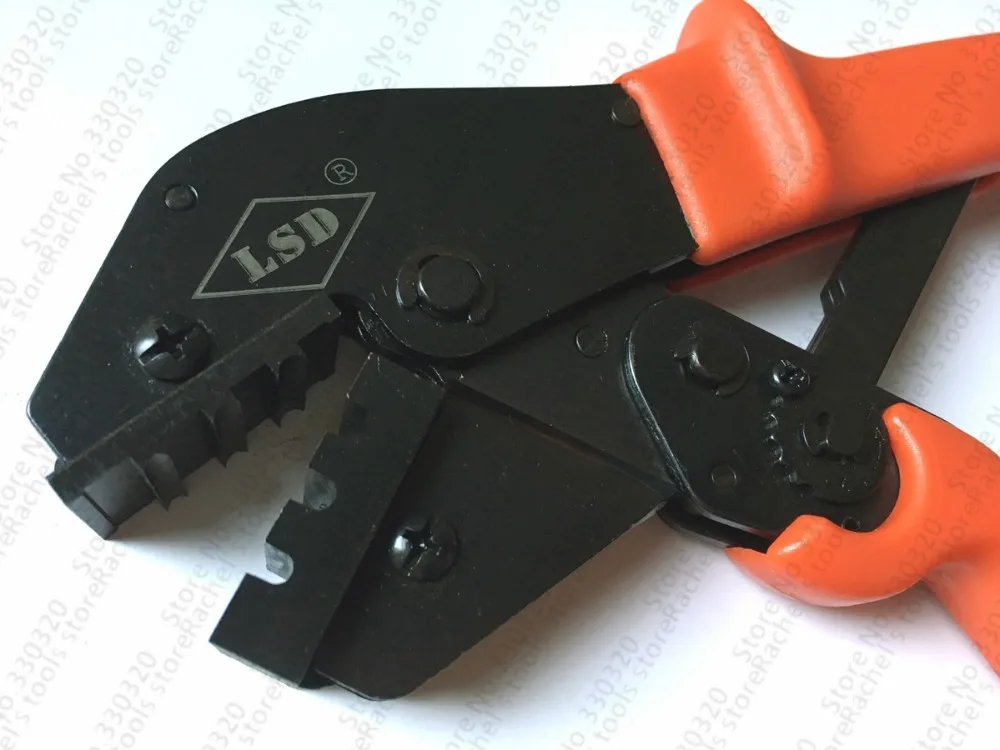 Crimper for attach metal sheath aglets to the end of laces Hand aglet Crimping tool