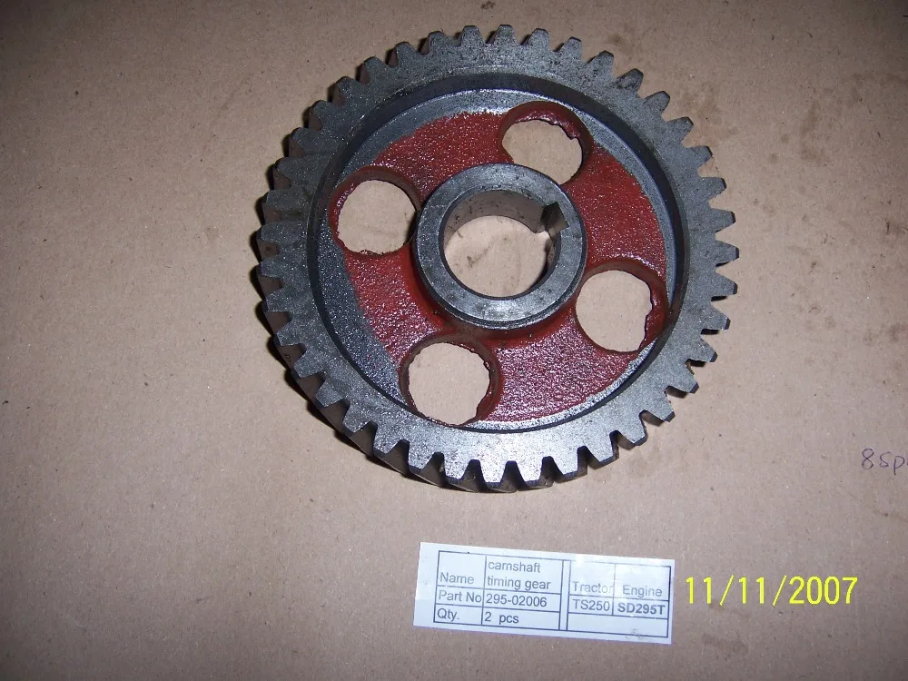 

Taishan tractor TS254 TS304 with FD295 FD2100, the camshaft timing gear, part number:295-02006