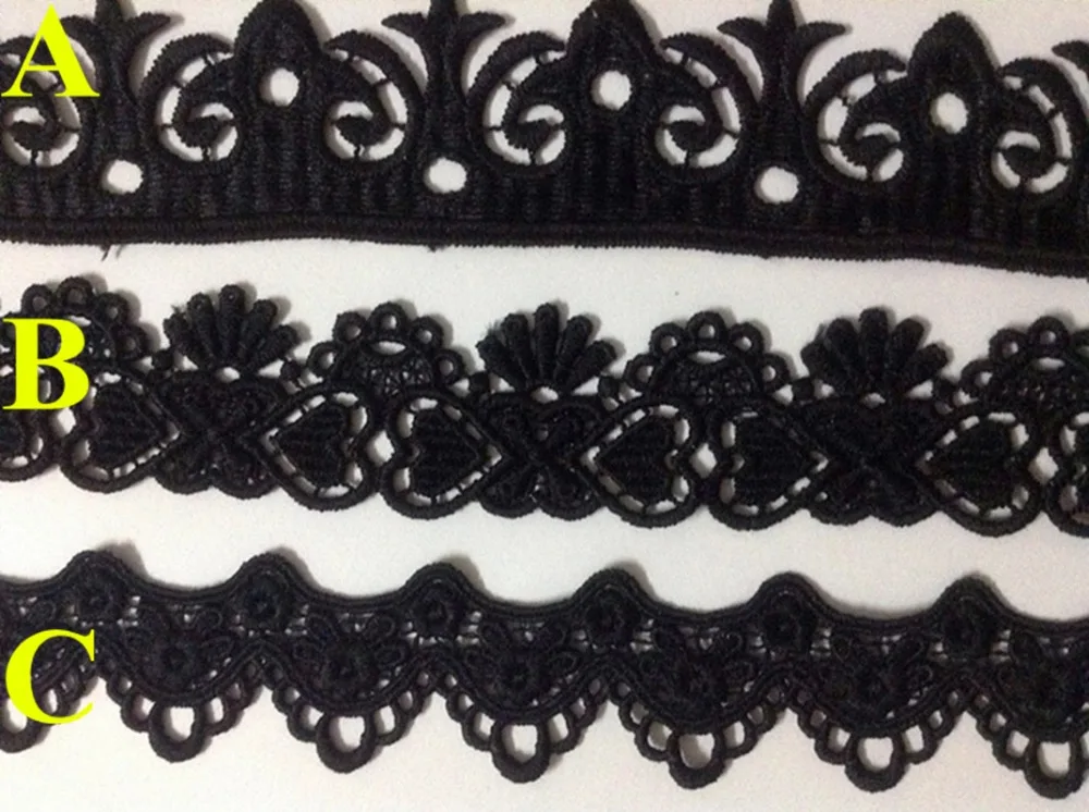 3.5-4cm exquisite milk fibre polyester embroidery lace trim,RX180901B