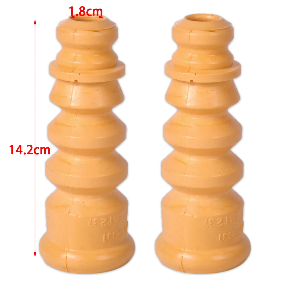 DWCX Car 2Pcs/Lot Rear Shock Bump Stop 1J0 512 131 1J0512131 for VW Golf Jetta Mk4 Beetle Audi A3 Skoda Octavia Seat Toledo Leon