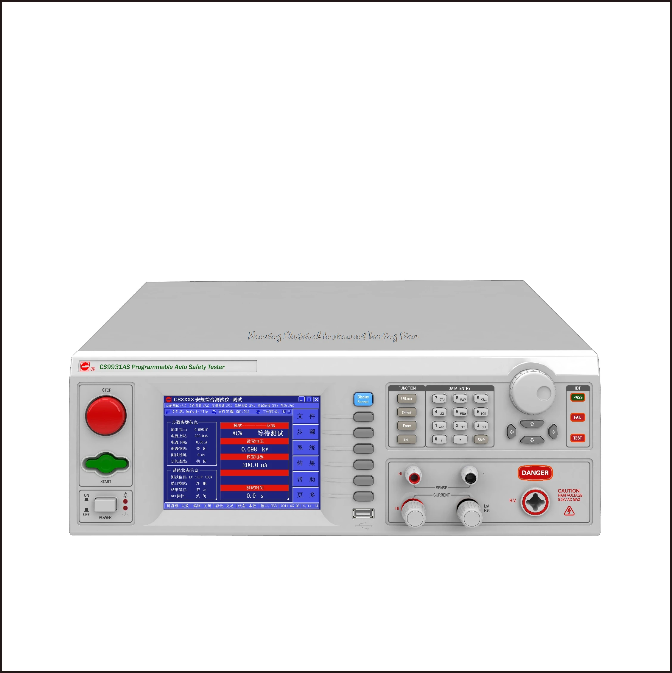 Fast arrival Changsheng CS9931AS 3IN1 Electrical Auto Safety Tester current leakage/withstanding /grounding tester