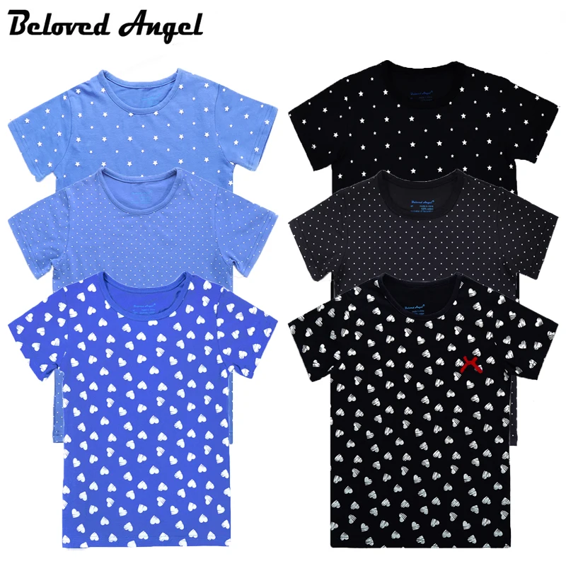 

2018 Summer Baby Boy Cotton T-Shirts Infant Tees Shirt Short Sleeve Toddler Tops Girl Clothes T Shirt Children Outfits 1-6 Years