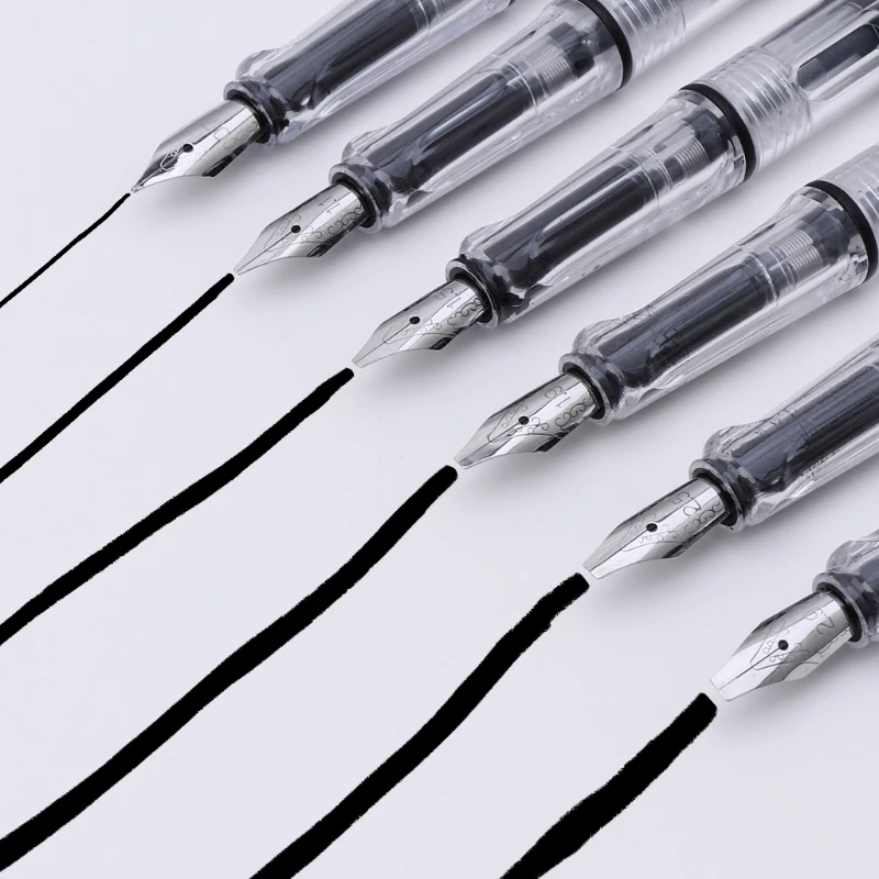Duckbill Gothic Parallel Calligraphy Art Flat Tip Tibetan Arabic Fountain Pen image 2