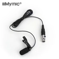 Large Sound-absorbing !! Professional Lavalier Lapel Condenser Microphone 3Pin Clip Mic for AKG Wireless Bodypack Transmitter