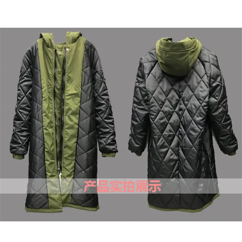 Abbigliamento invernale da donna cappotti lunghi giacca BF con cappuccio cappotto Parka coreano invernale giacca a vento femminile di grandi dimensioni addensare f1332