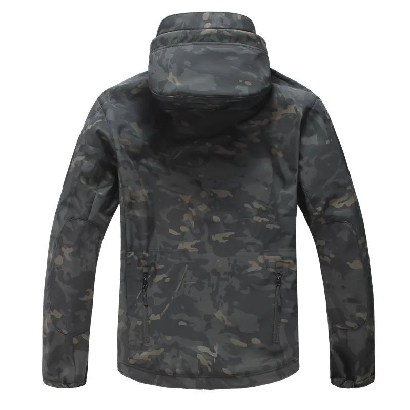 Hunting jacket Brand Clothing Autumn Men\'s Military Camouflage Fleece Jacket Army Tactical Clothing Multicam Male Camouflage