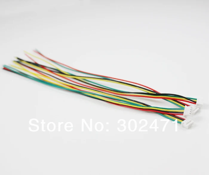 Mini. Micro 1.5 T-1 4-Pin Connector w/.Wire x 10 sets.4pin 1.5mm