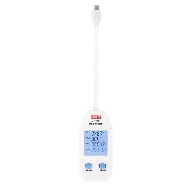 UNI-T UT658A/UT658C/UT658Dual USB Tester; Charger/Mobile Power/Data Cable/Mobile Phone/Charging Equipment Quality Tester