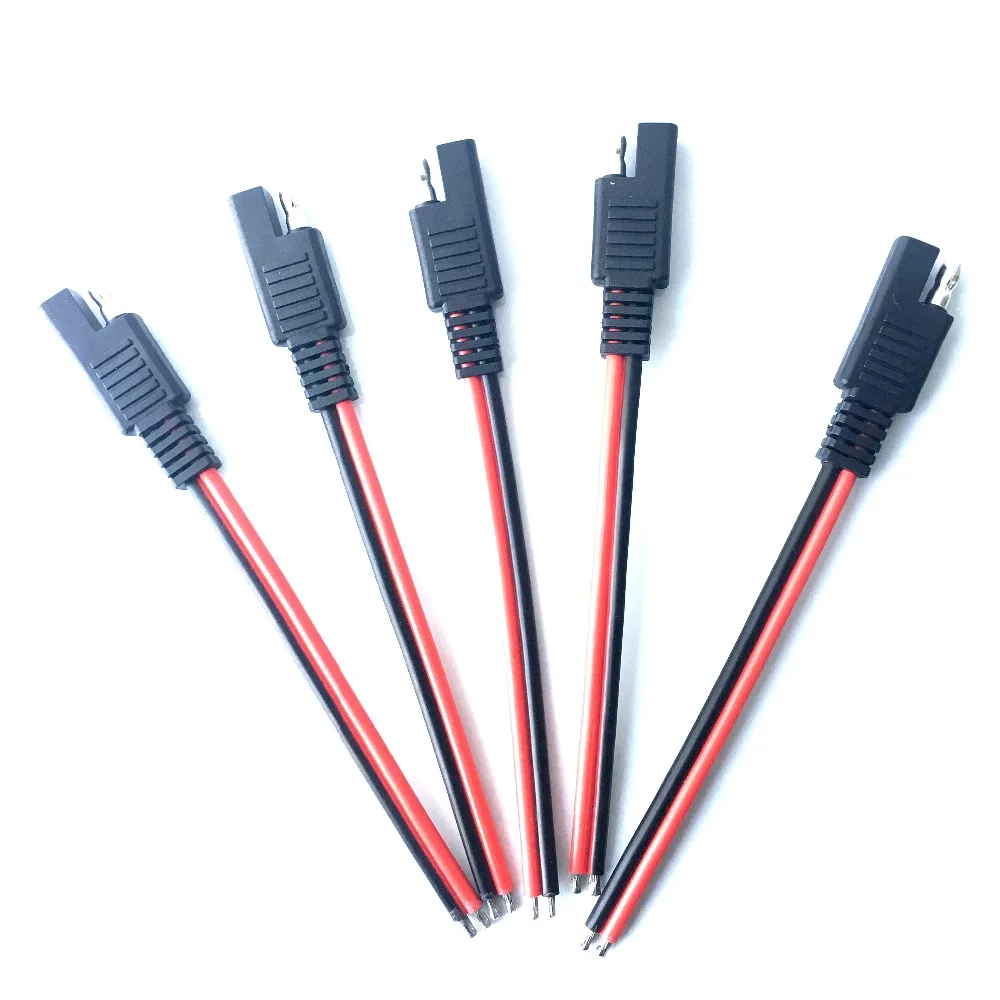 5 pcs x 14 AWG  Wire SAE Cable Connector DC Power Automotive cable DC Extension Cord 150mm DIY Cable