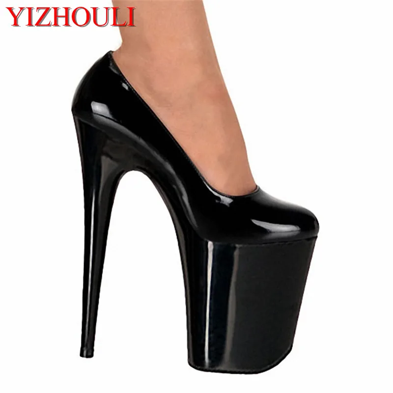 8 inch female high heels 20 cm, sexy high heels, baking paint, foreign pole dancers, high heels