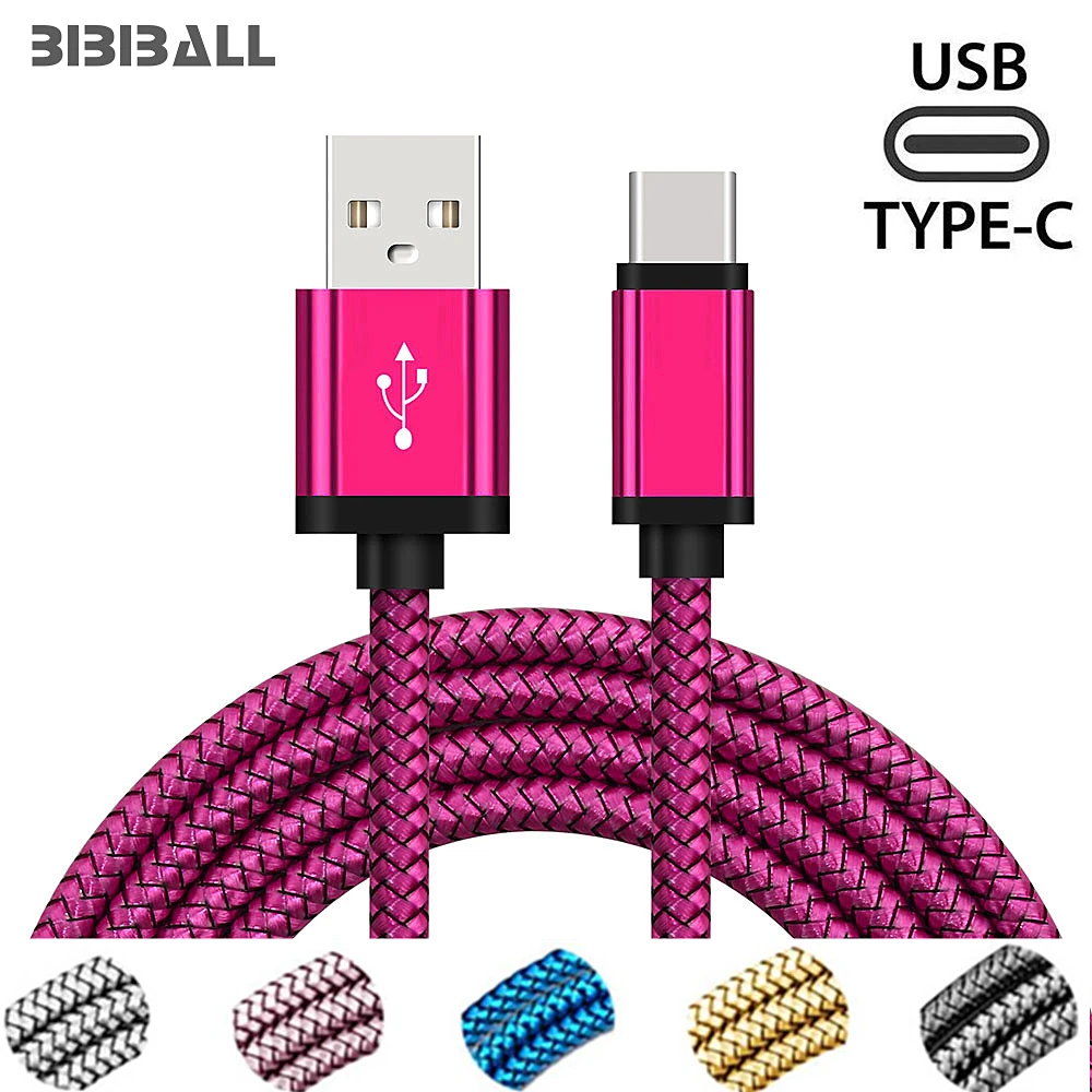 USB Type C cable Fast Charging cable for Huawei P20 / P20 Pro / P20 Lite Honor 10 V20 9 8 nova 3 3i 4 USB-C Data Sync Charger