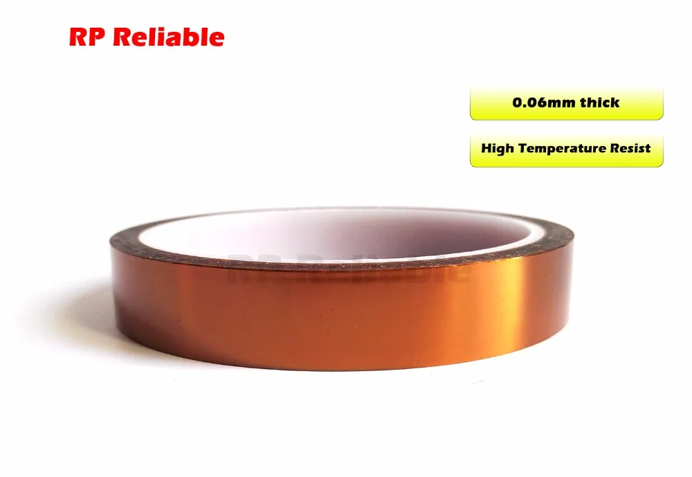 

2mm~200mm width choose *33M,0.06mm thick, Heat Resistant Polyimide Film Tape, BGA, SMT, LED Widely Using, Single adhesive