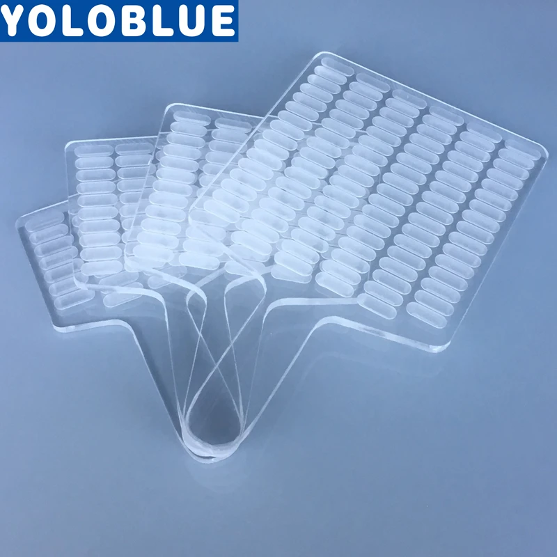 Manual Capsule Counter Counting Board Capsule Filler 30/50/60/80/100 Holes/Organic glass