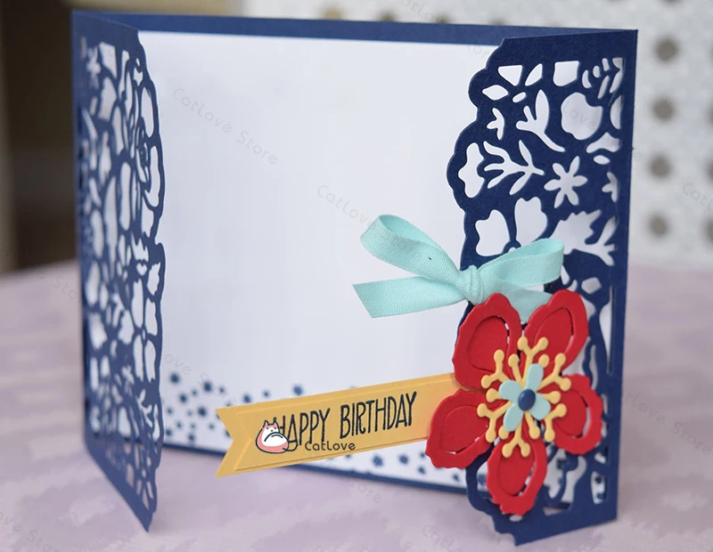 روز زهرة إطار المعادن قطع يموت الإستنسل ل DIY سكرابوكينغ ورقة بطاقة الزخرفية الحرفية النقش يموت تخفيضات جديد 2019