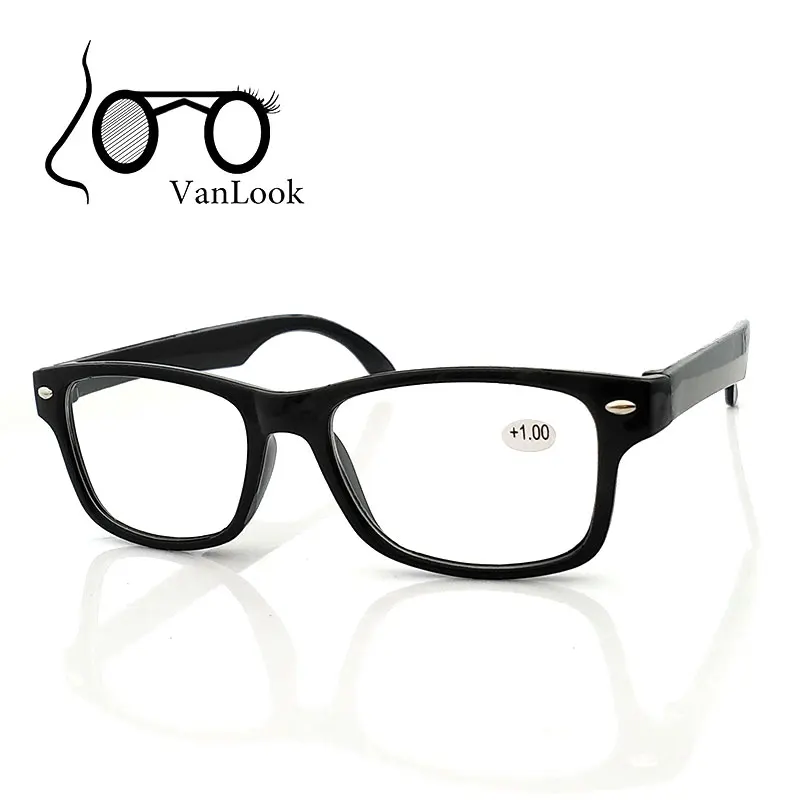 

Reading Glasses Women Men Oculos de Grau Black Glass Eyewear for Farsightedness +1.00 +1.50 +2.00 +2.50 +3.00 +3.50 +4.00