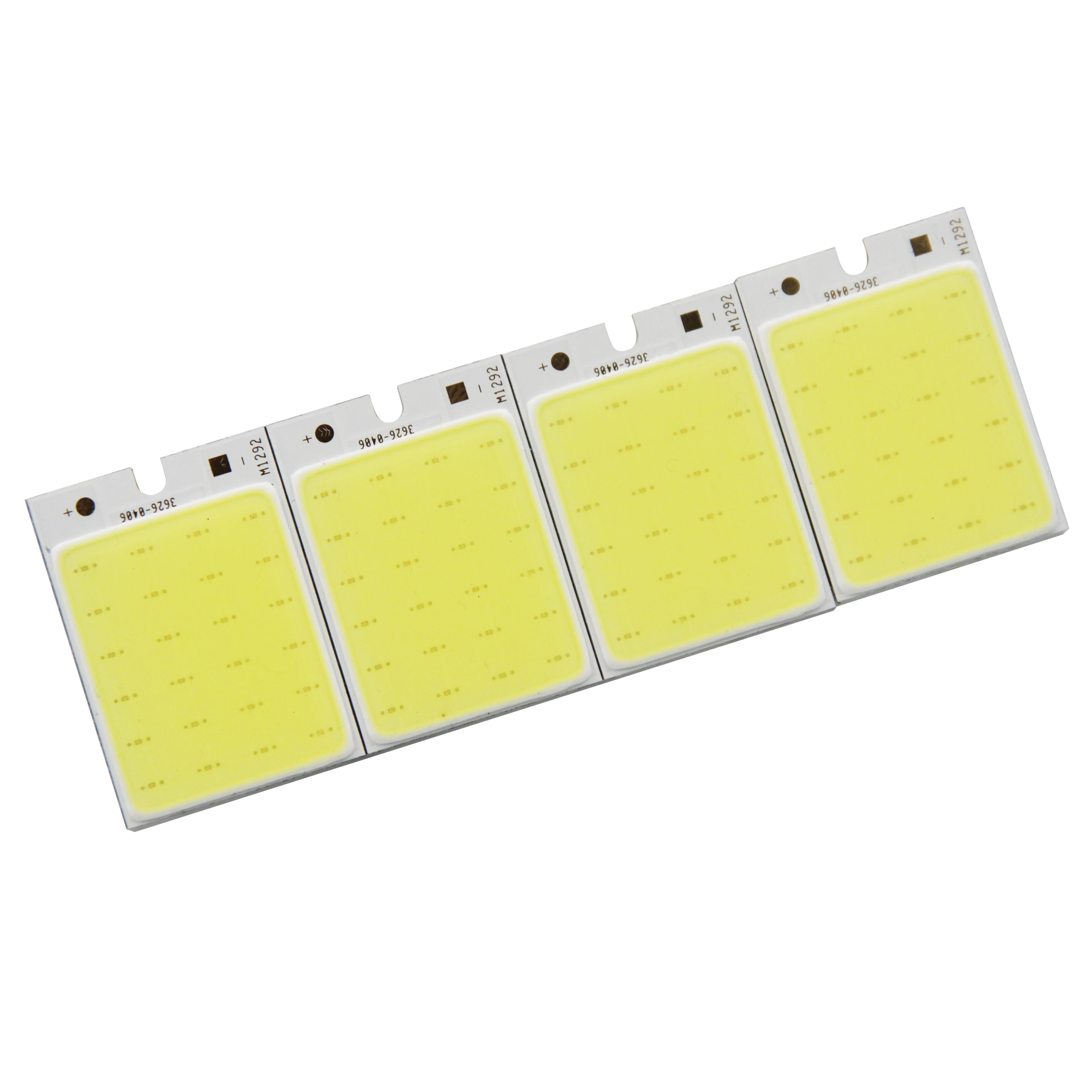 

10PCS 12v 36mm 26mm hot rectangle COB Bulb 3W 6500K Pure Whihe Chip On Board Lighting Source for DIY Home Car Work Lamp