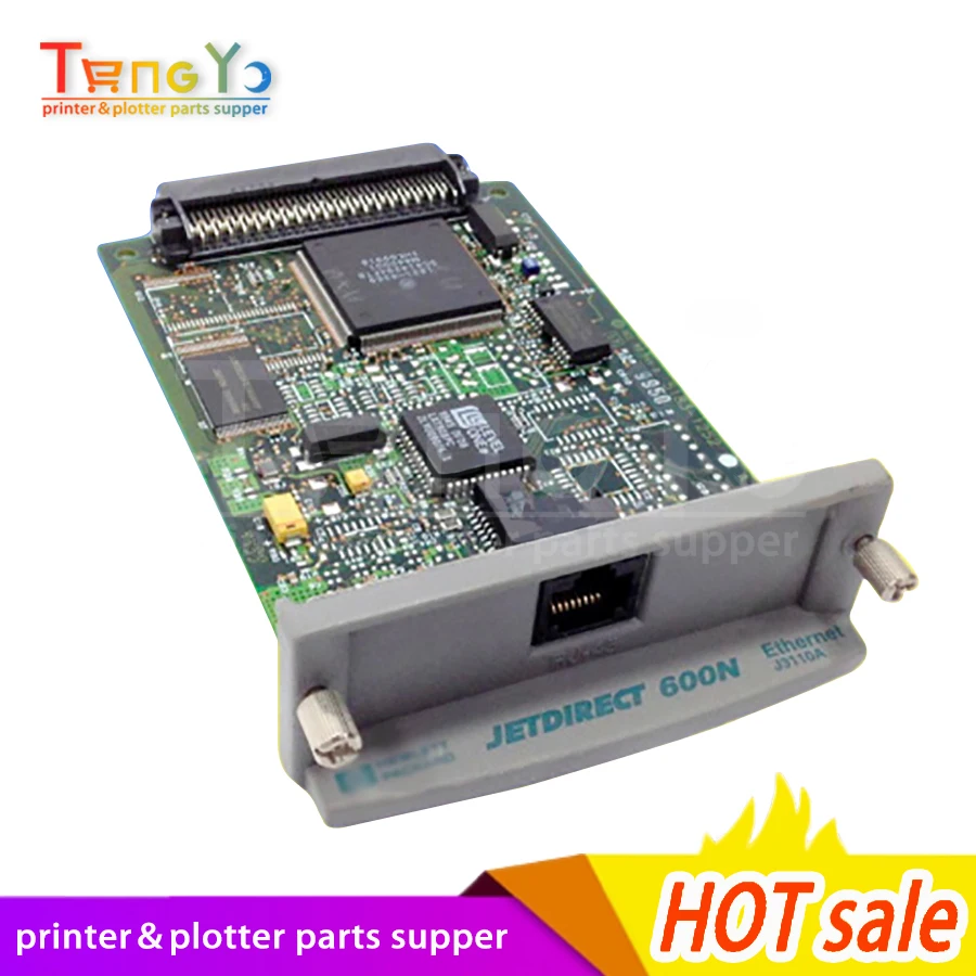 

10PCX JetDirect 600N J3113A 10/100tx Ethernet Internal Print Server Network Card Printer Parts on sale