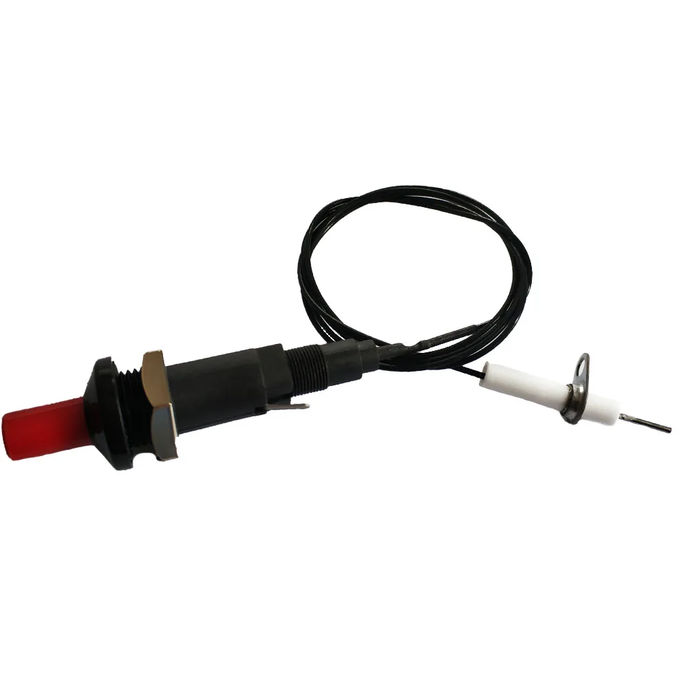 One Piece of Piezo Spark Ignition set with cable 1000mm long Push button kitchen lighters