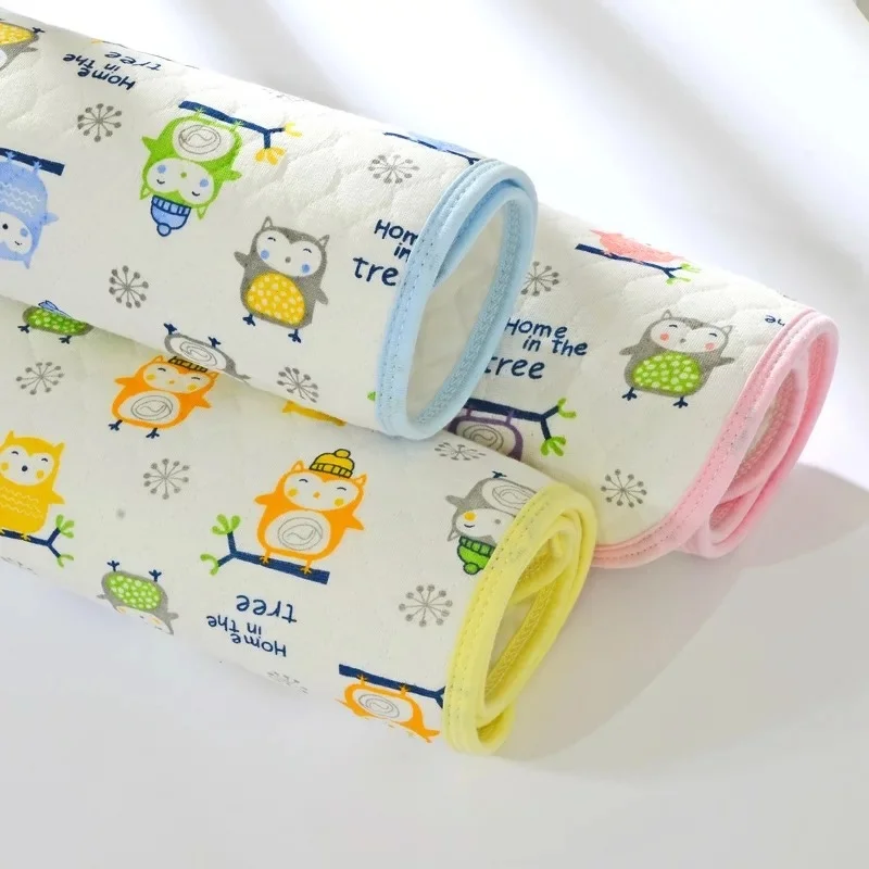 Baby Waterproof Diaper Travel Changing Urine Tat Baby Nappy Changing Pad Bed Sheet Cover Portable Changer Mattress Protector Pad