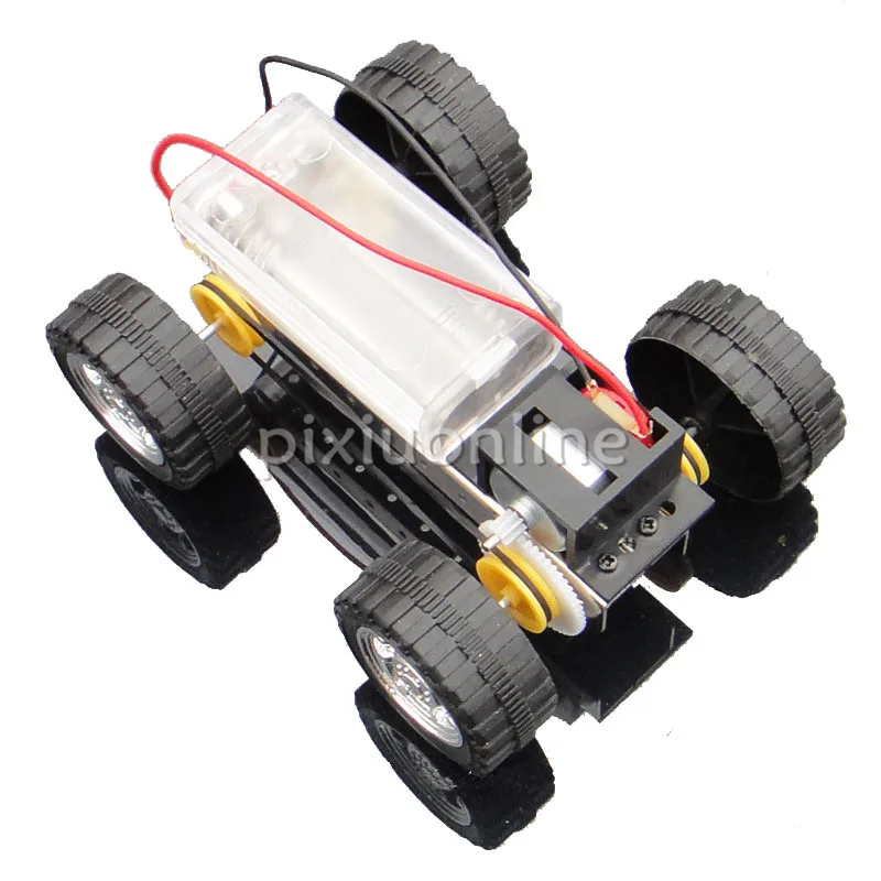 

1set J084 DIY Small Four-wheel Drive Car Interesting DIY Making for Adults and Children Drop Shipping Russia