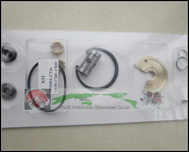 

Ремкомплект турбокомпрессора CT26 17201 17010 17201-17010 для TOYOTA Landcruiser Coaster 4.2L 1990-01 160 л.с. 1HDT 1HD-FT