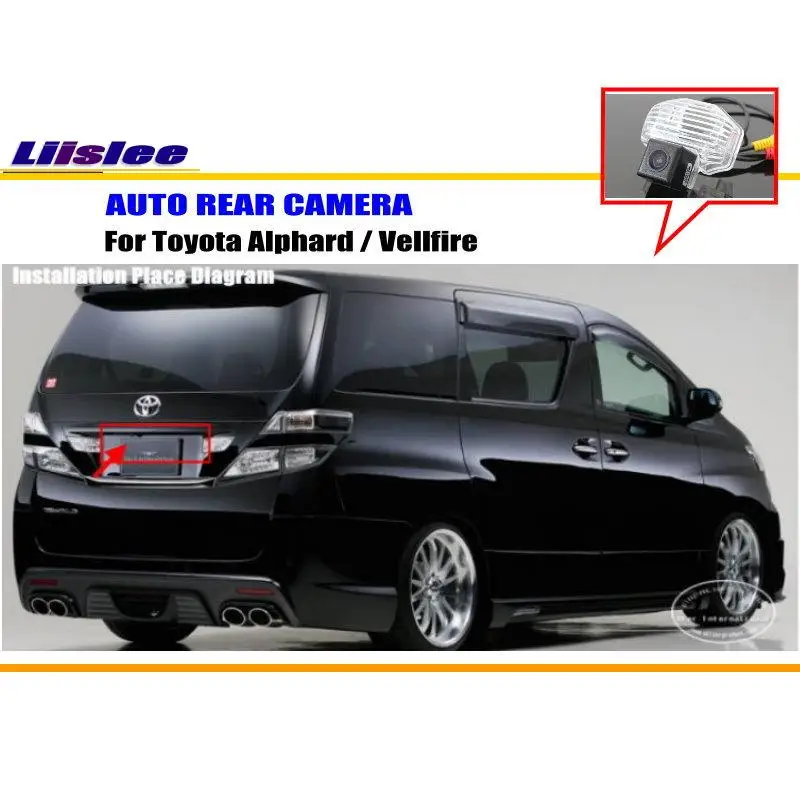 For Toyota Alphard Vellfire Car Rearview Rear View Camera Vehicle Parking Backup AUTO HD CCD CAM Accessories Kit