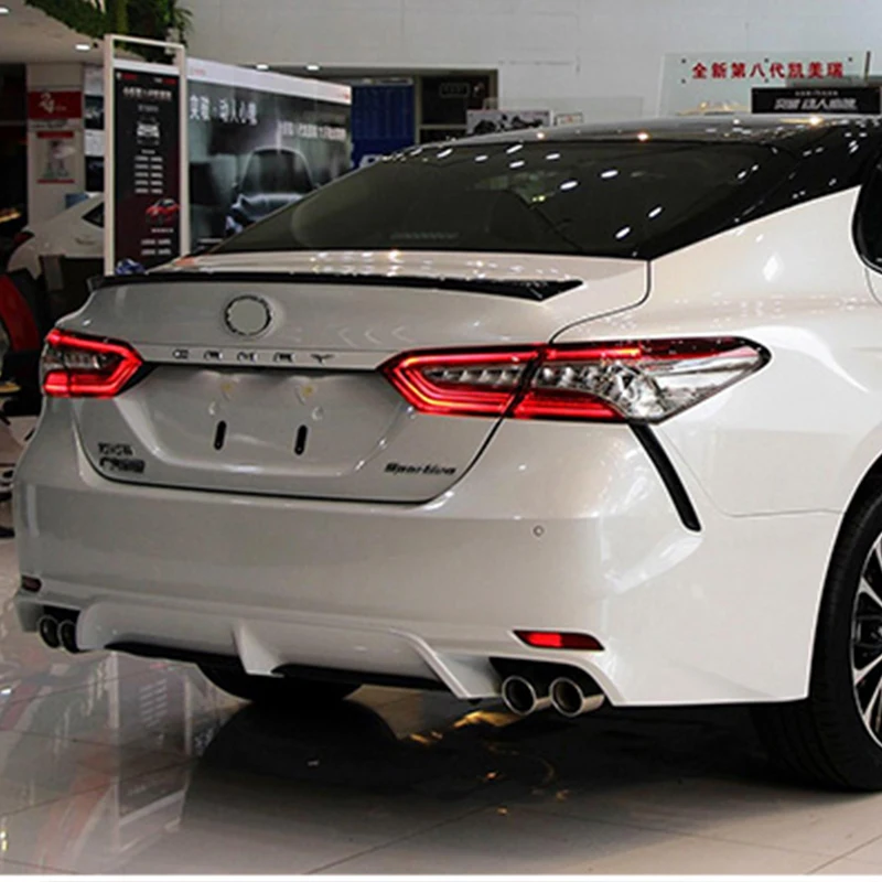 Car Styling Tail lights For Toyota Camry 2018-2022 Taillights LED DRL Running lights Fog lights angel eyes Rear parking lights