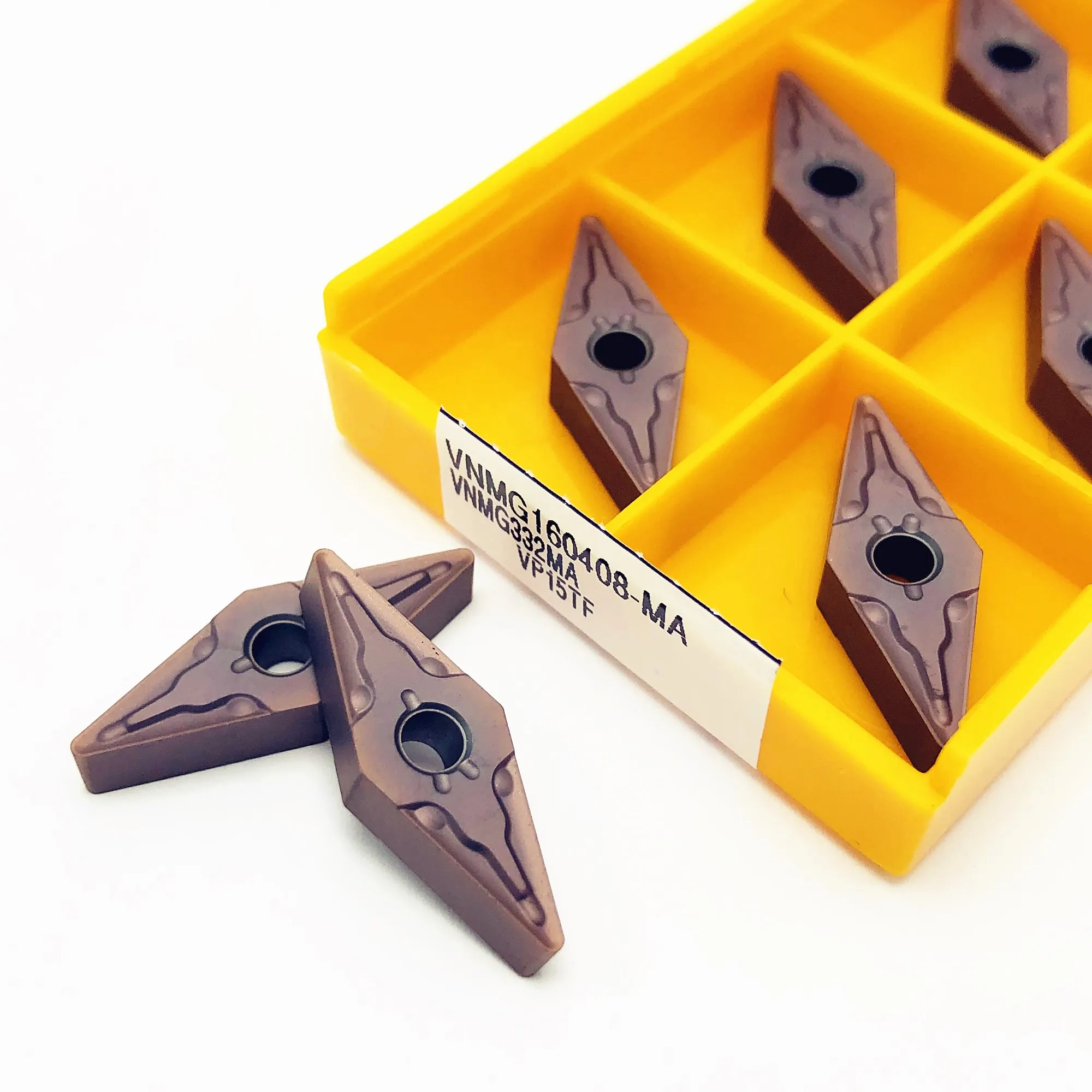 VNMG160408 VNMG160404 MA VP15TF utensili in metallo duro di alta qualità utensili per tornitura esterna utensili da taglio CNC VNMG 160404 utensili di tornitura