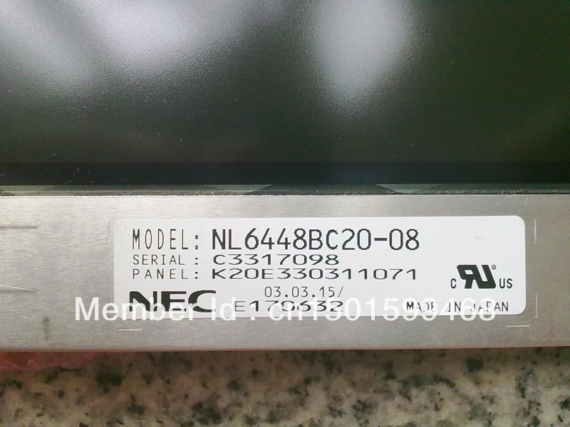 NL6448BC20-08 NL6448BC20-08E 6.5 بوصة شاشات الكريستال السائل ، 100% الجديدة والأصلية في الأوراق المالية