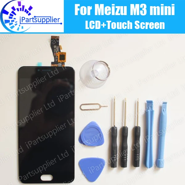 

Meizu M3 Mini LCD Display Screen+Touch Digitizer 100% Guarantee Original Screen Replacement For Meizu M3 Mini Meilan 3+Tools