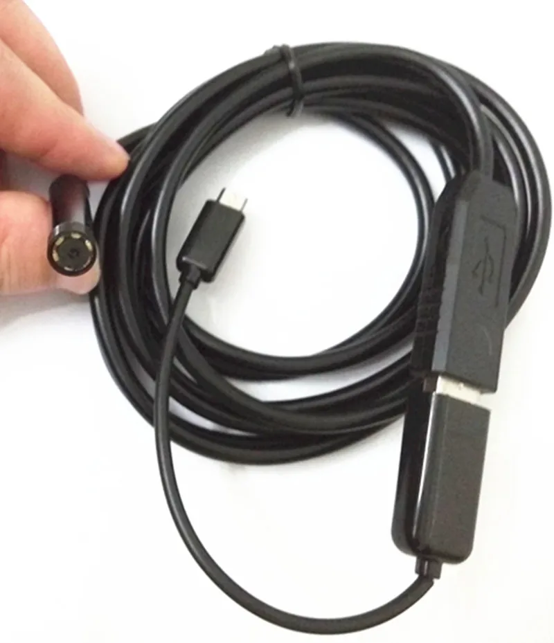 New Arrival 2MP USB Endoscope 1600X1080P Short Focal CMOS Borescope 2m