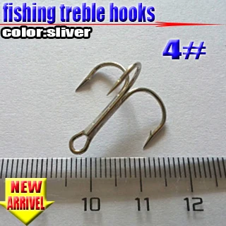 new arrival !!! fishing sliver hooks hook size:4# high carbon steel  quantity:200pcs/lot