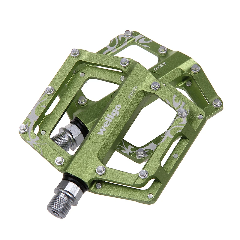 Wellgo Kb009 Ultralight Aluminum Alloy Pedals Road BMX Mountain Bicycle Cycling Bike Pedal Bicicleta MTB Parts