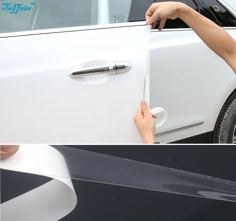 1.5CM x 5meters Universal 4 Door Edge Guard Anti Scratch Chip Paint Strong Protection Film Strip Car