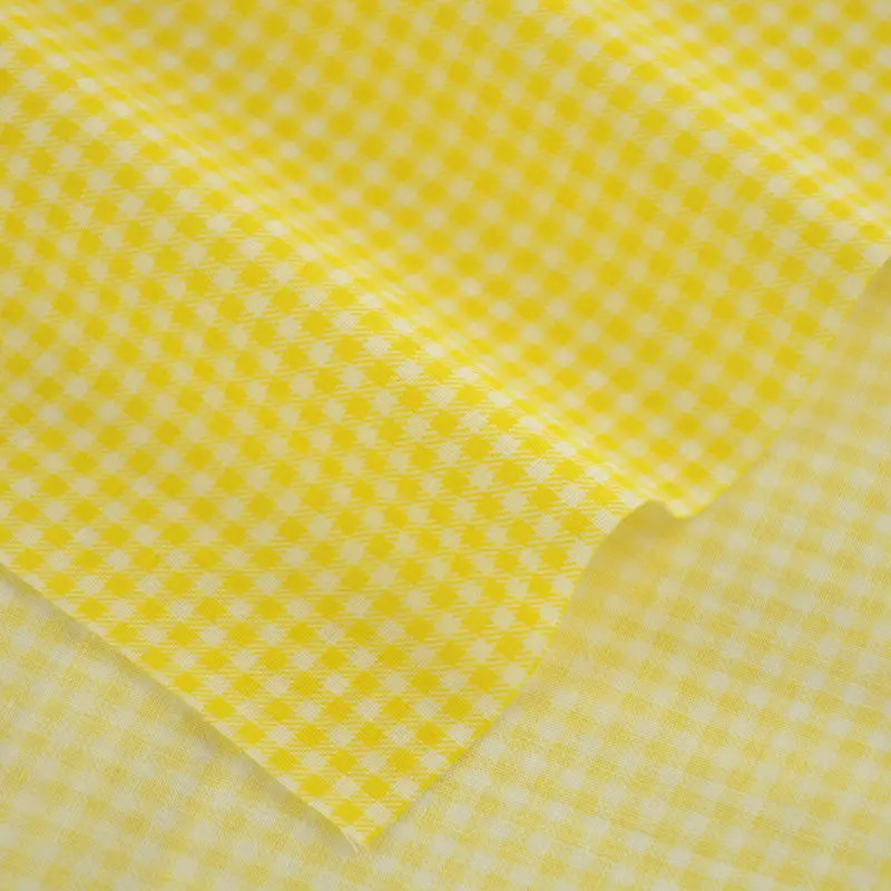 Rosa und weiß karierter Baumwollstoff zum Nähen von Steppdecken, Puppenzubehör, Material, Patchwork-Stoff im Meterware, dünn – Detail 22