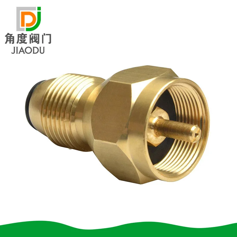 

Factory direct sales brass US standard gas cylinder conversion joints cylinder inflatable joints