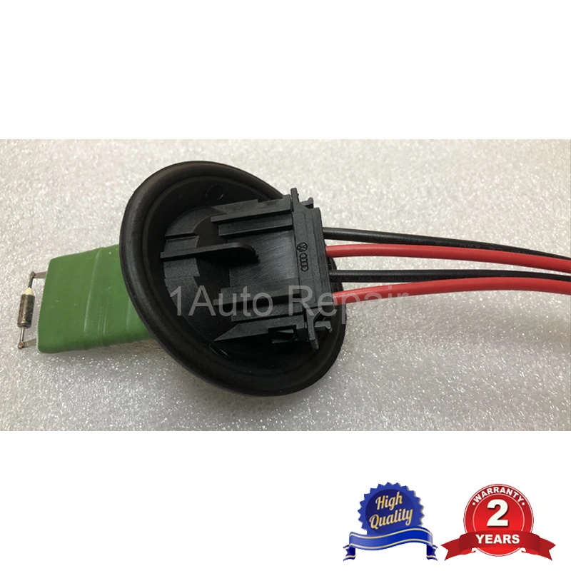 Heater Blower Motor Fan Resistor and Cable wire harness for VW Polo MK4 MK5