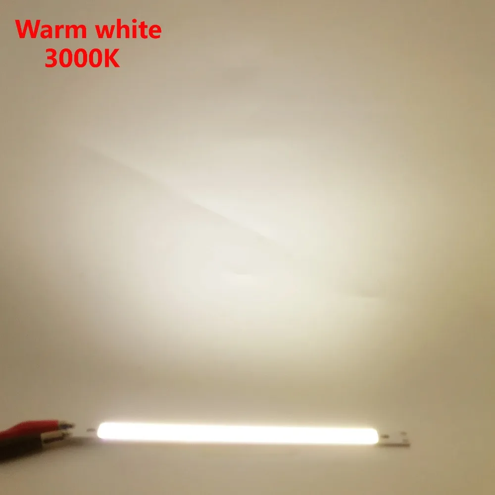 Pasek COB LED kolumna świetlna z możliwością przyciemniania 120x0mm czerwony niebieski biały 10W z pilot RF żarówką 12V do oświetlenie domu DIY