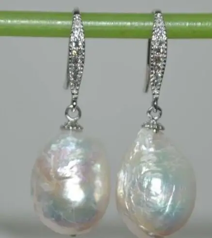 

Женские серьги-подвески из серебра 925 пробы, с белым жемчугом