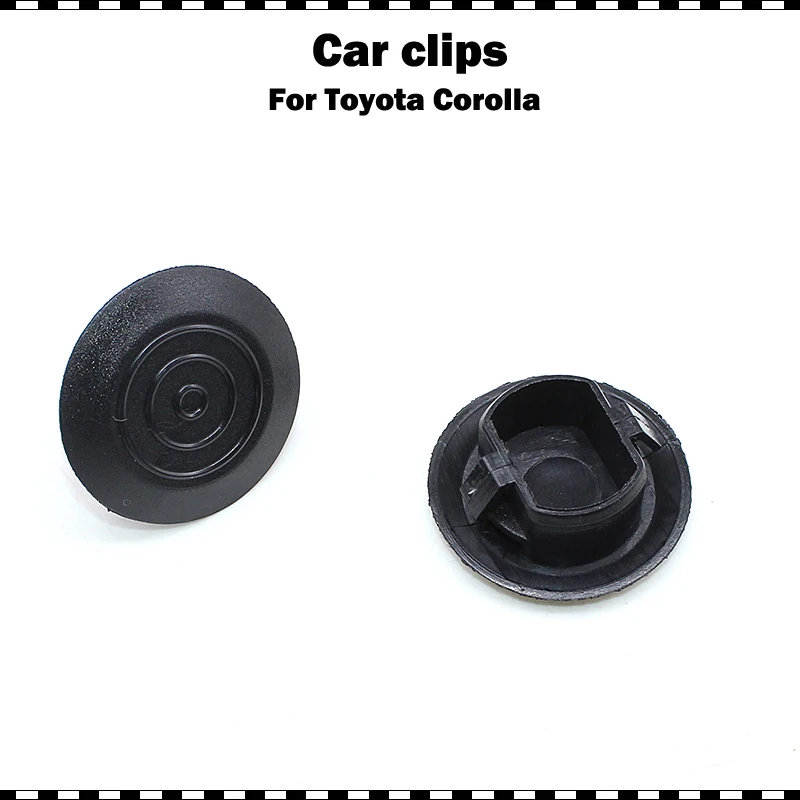 10Pcs Quality Car Plastic Bottom Side Skirts Hole Plugs Fasteners Set For Toyota Camry Corolla Highlander RAV4 Carlo Lacaille